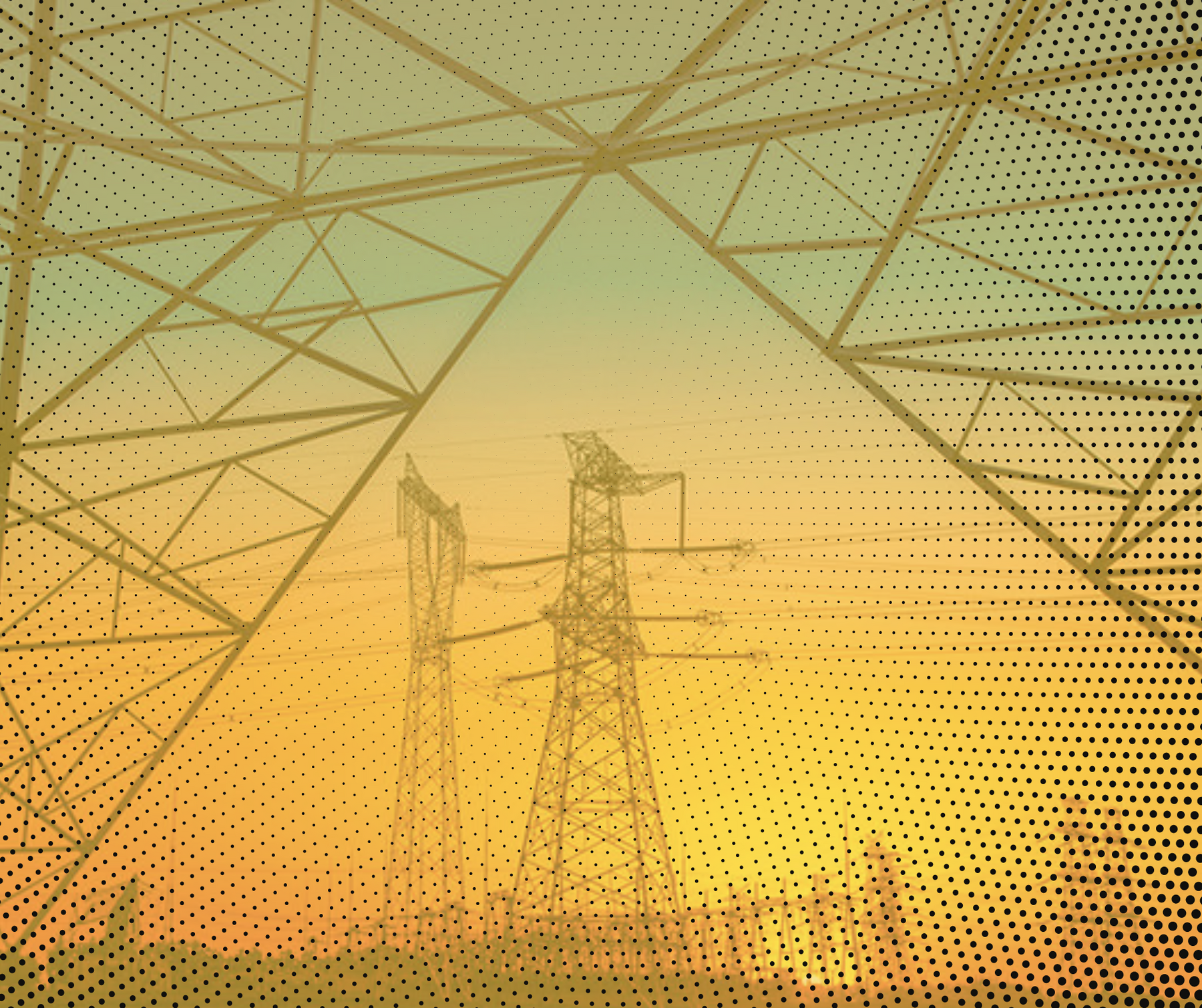 Image of power lines in Texas